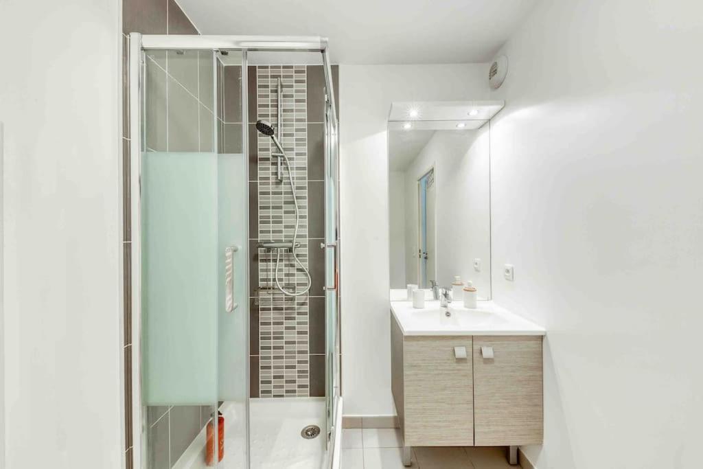 Appartement Moderne, Metro 7, Parking Et Jardin Villejuif Extérieur photo