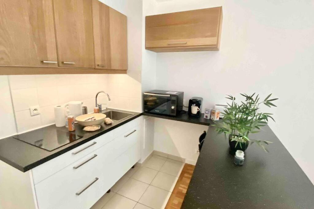 Appartement Moderne, Metro 7, Parking Et Jardin Villejuif Extérieur photo
