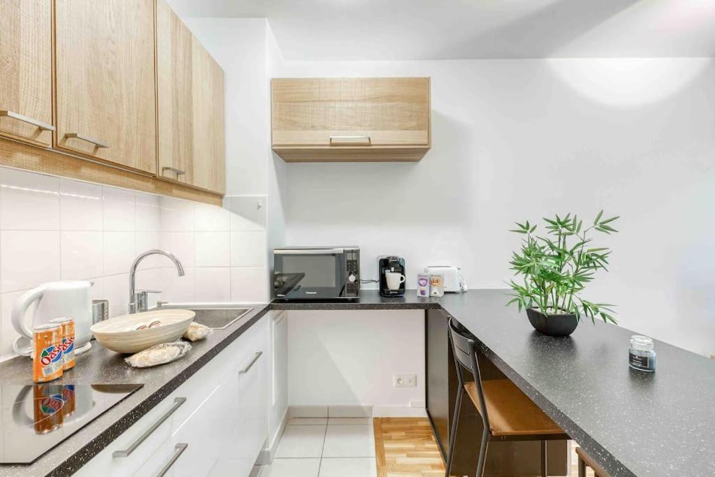 Appartement Moderne, Metro 7, Parking Et Jardin Villejuif Extérieur photo