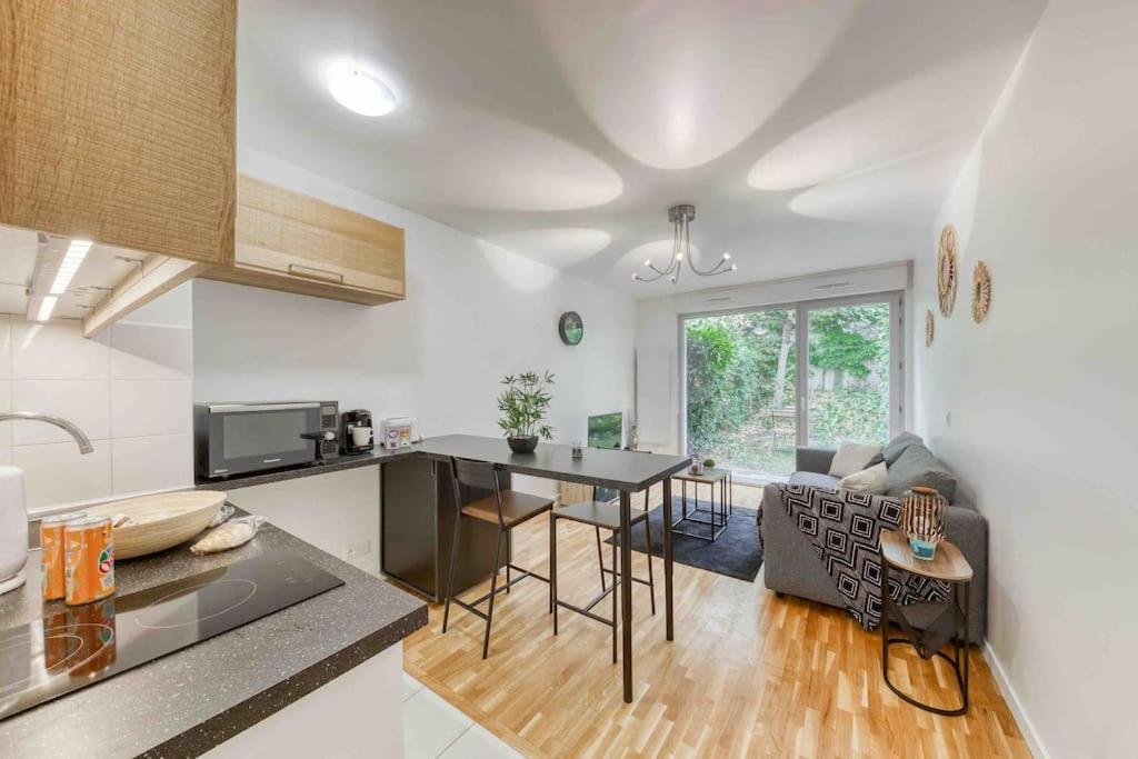 Appartement Moderne, Metro 7, Parking Et Jardin Villejuif Extérieur photo