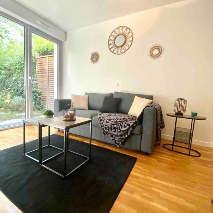 Appartement Moderne, Metro 7, Parking Et Jardin Villejuif Extérieur photo