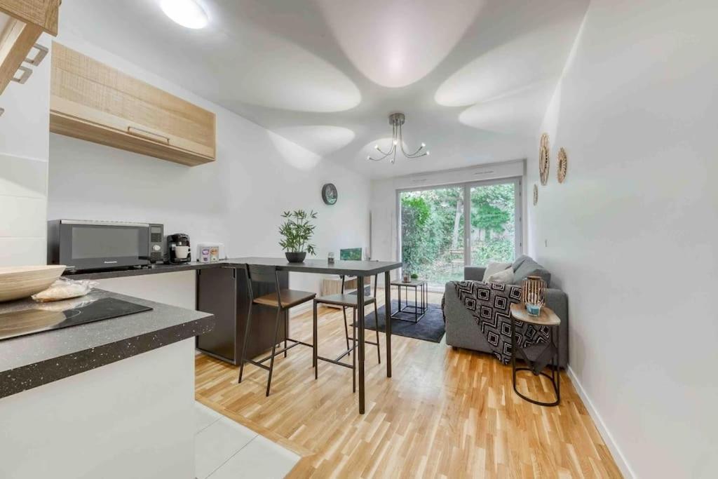 Appartement Moderne, Metro 7, Parking Et Jardin Villejuif Extérieur photo