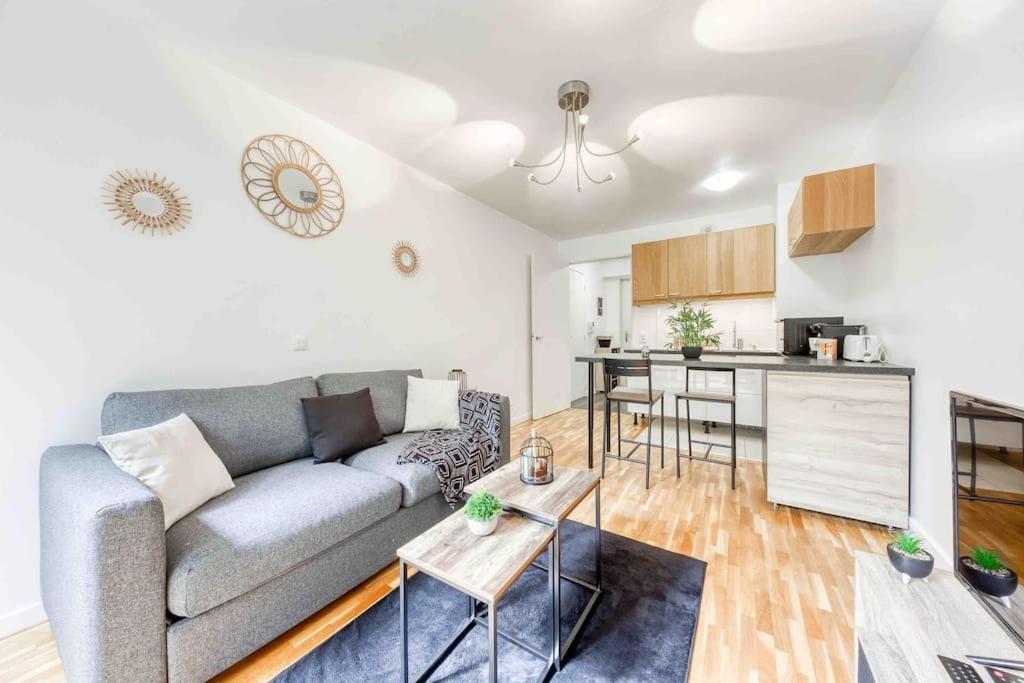Appartement Moderne, Metro 7, Parking Et Jardin Villejuif Extérieur photo