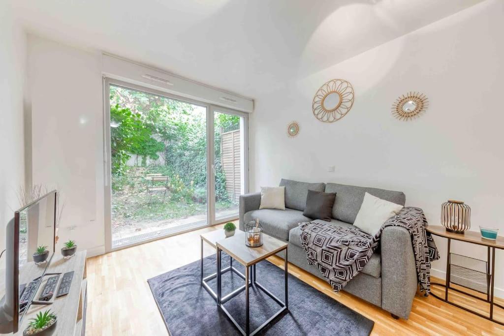 Appartement Moderne, Metro 7, Parking Et Jardin Villejuif Extérieur photo